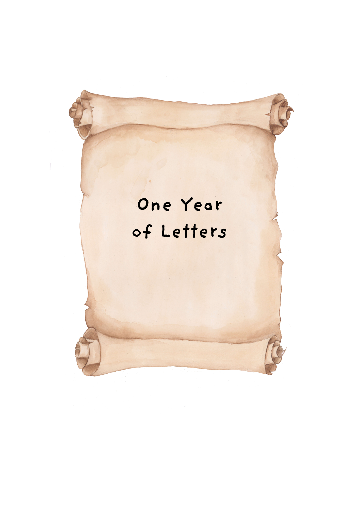 One Year of Letters